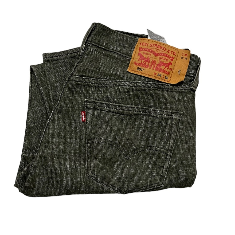 Levi’s White Oak Cone Mill STF 501s size 34 x 32.